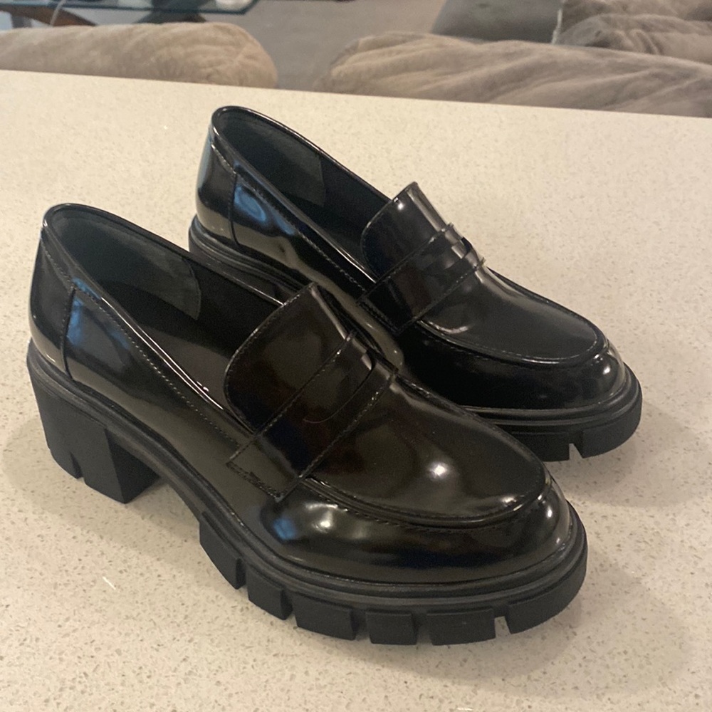 Black Loafers trendy!!